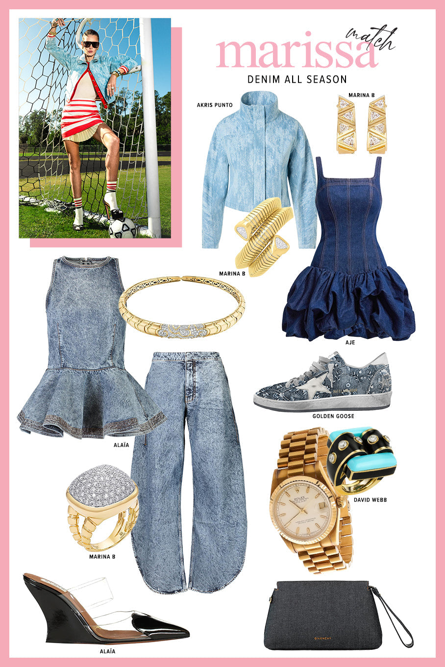 Marissa Match x Denim All Season