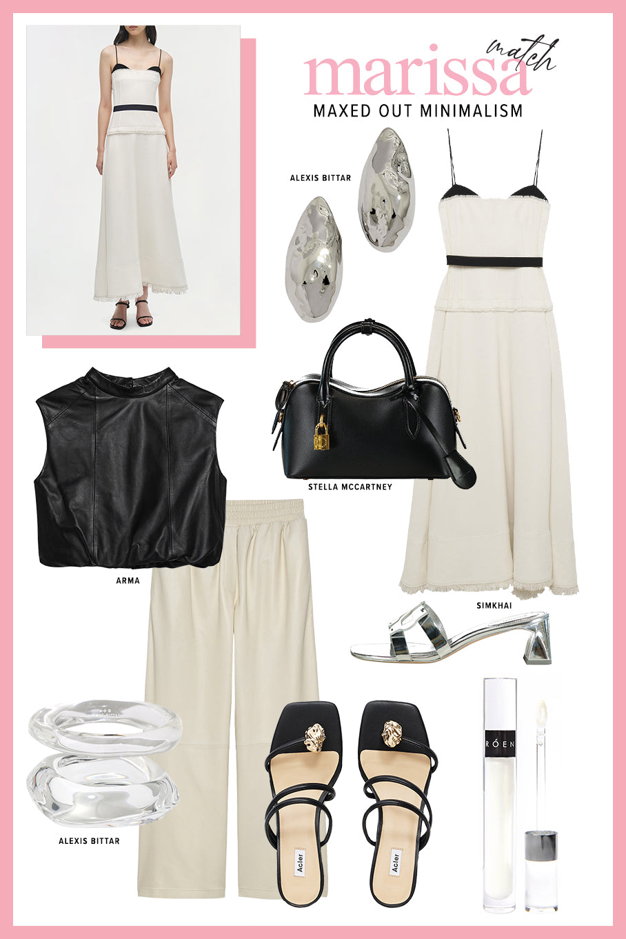 marissa match x maxed out minimalism