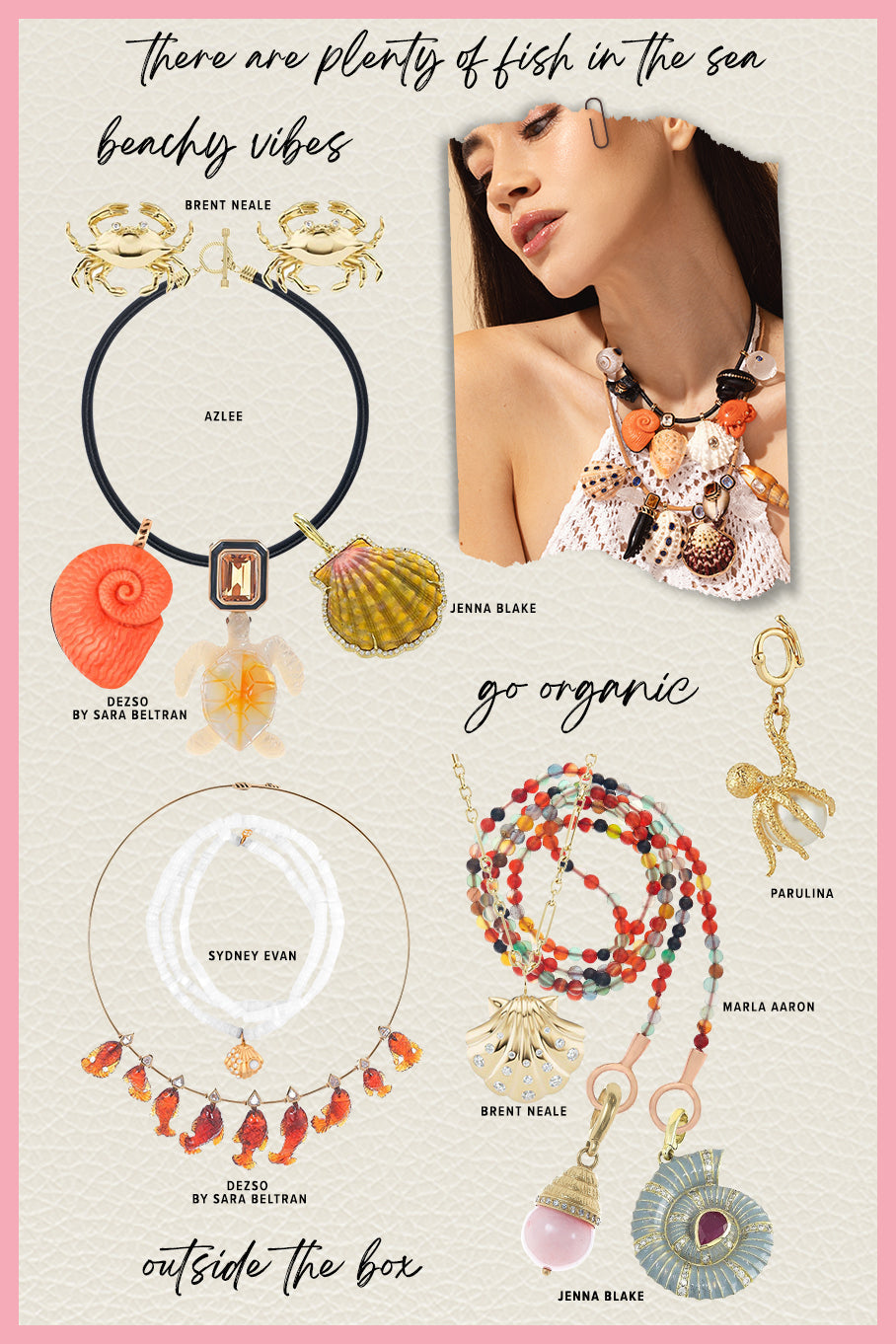 The Jewelry Diaries x There are Plenty of Fish in The Sea