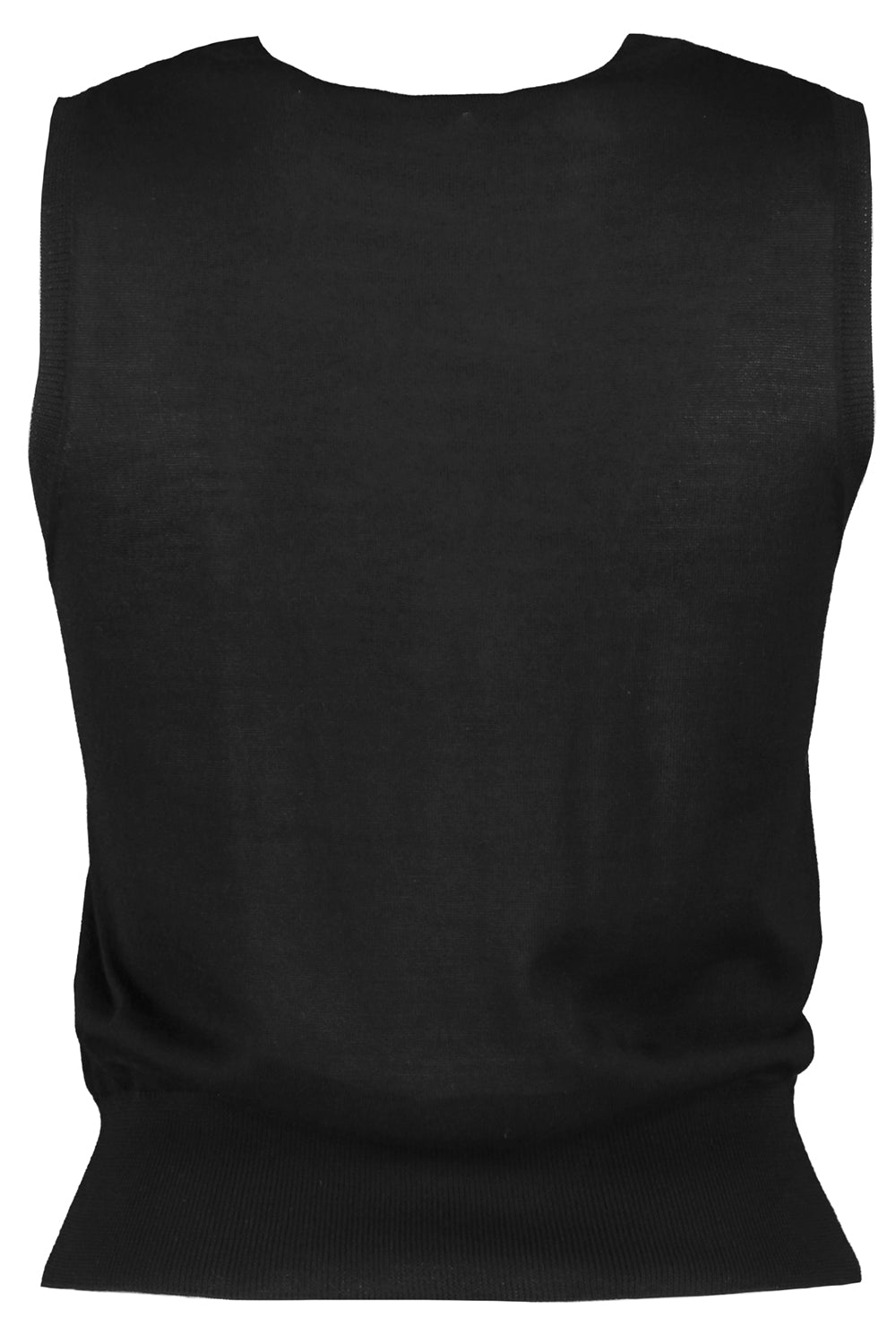 SLEEVELESS TANK TOP-BLACK-XS-CLOTHINGTOPTANK-ADAM LIPPES
