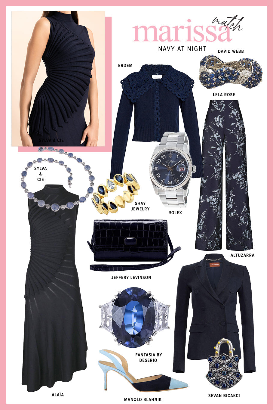 Marissa Match x Navy at Night