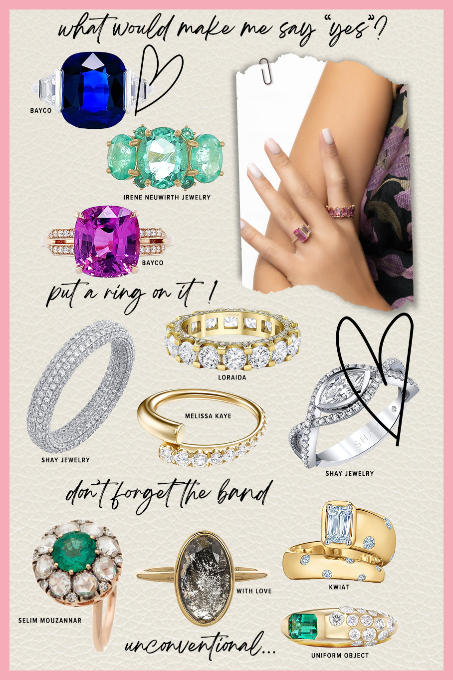 The Jewelry Diaries x What Would Make Me Say 