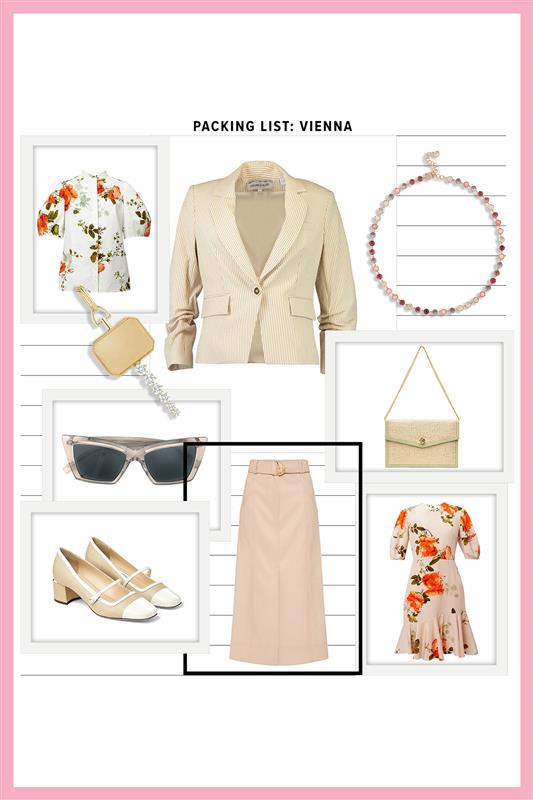 Julie's Vienna Packing List