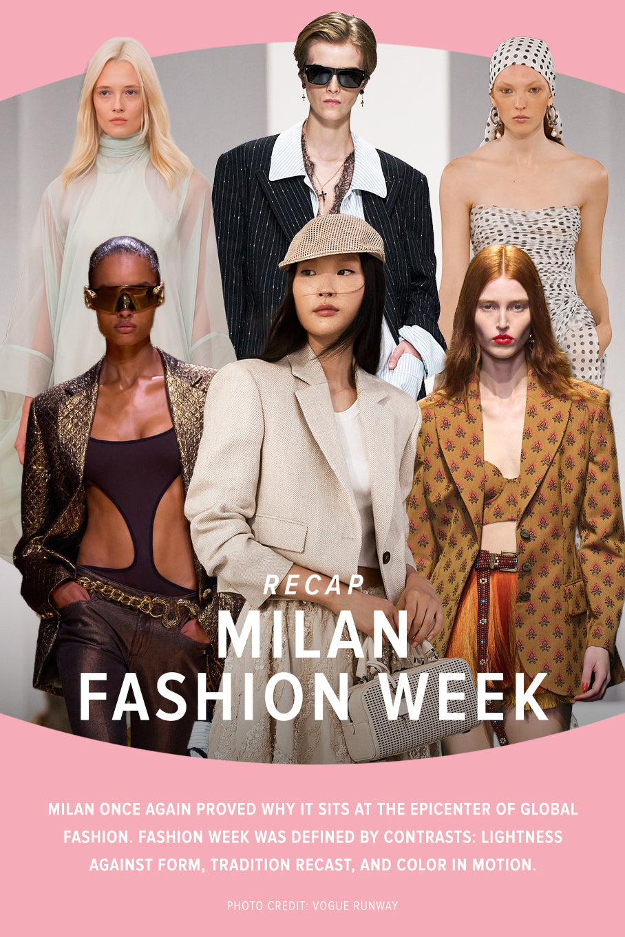 SS26 Milan Fashion Week Recap