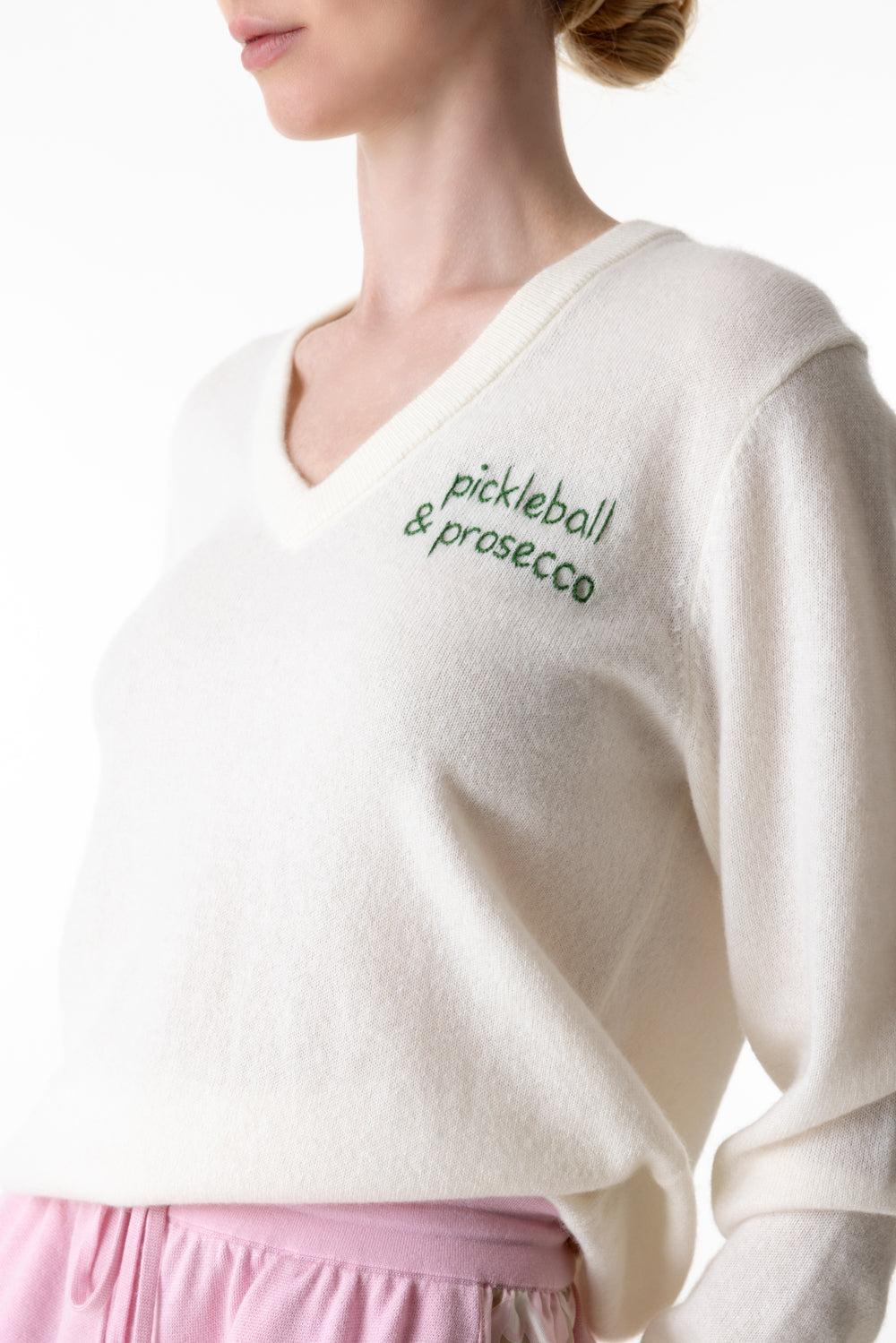 Pickleball And Prosecco Crewneck-CRMTRUGR-XS-CLOTHINGTOPSWEATER-LINGUA FRANCA