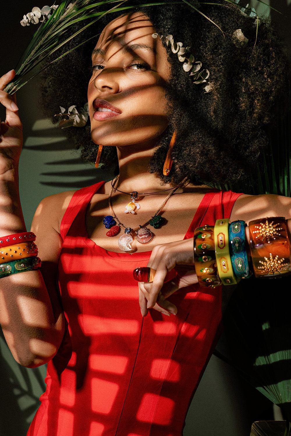 Wave Wire Necklace-ROSE GOLD-15-JEWELRYFINE JEWELNECKLACE O-DEZSO BY SARA BELTRAN