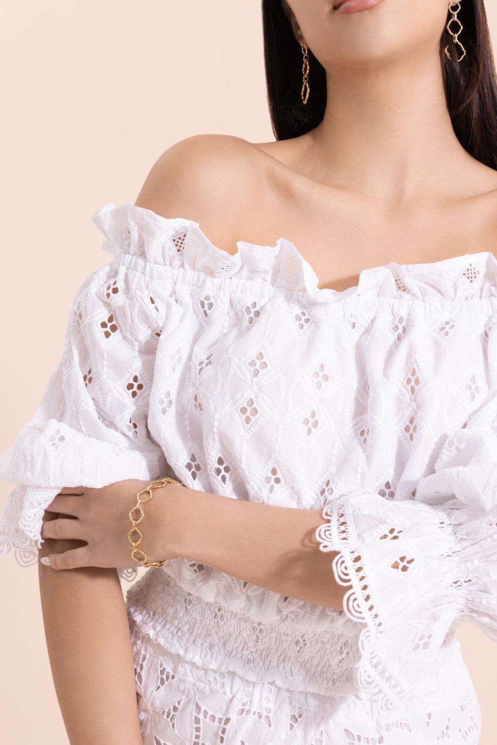 Rosmarino Blouse-WHITE-XS-CLOTHINGTOPBLOUSE-TEMPTATION POSITANO