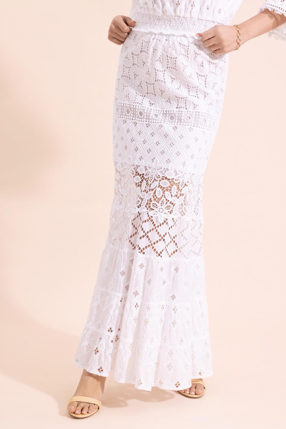 Artemisia Skirt - Bianco-WHITE-XS-CLOTHINGSKIRTMAXI-TEMPTATION POSITANO