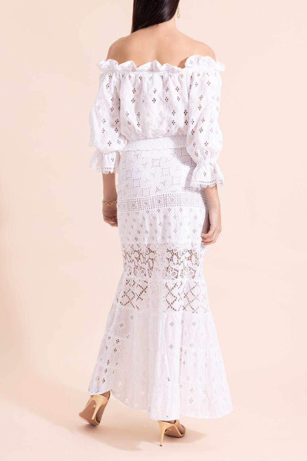 Rosmarino Blouse-WHITE-XS-CLOTHINGTOPBLOUSE-TEMPTATION POSITANO