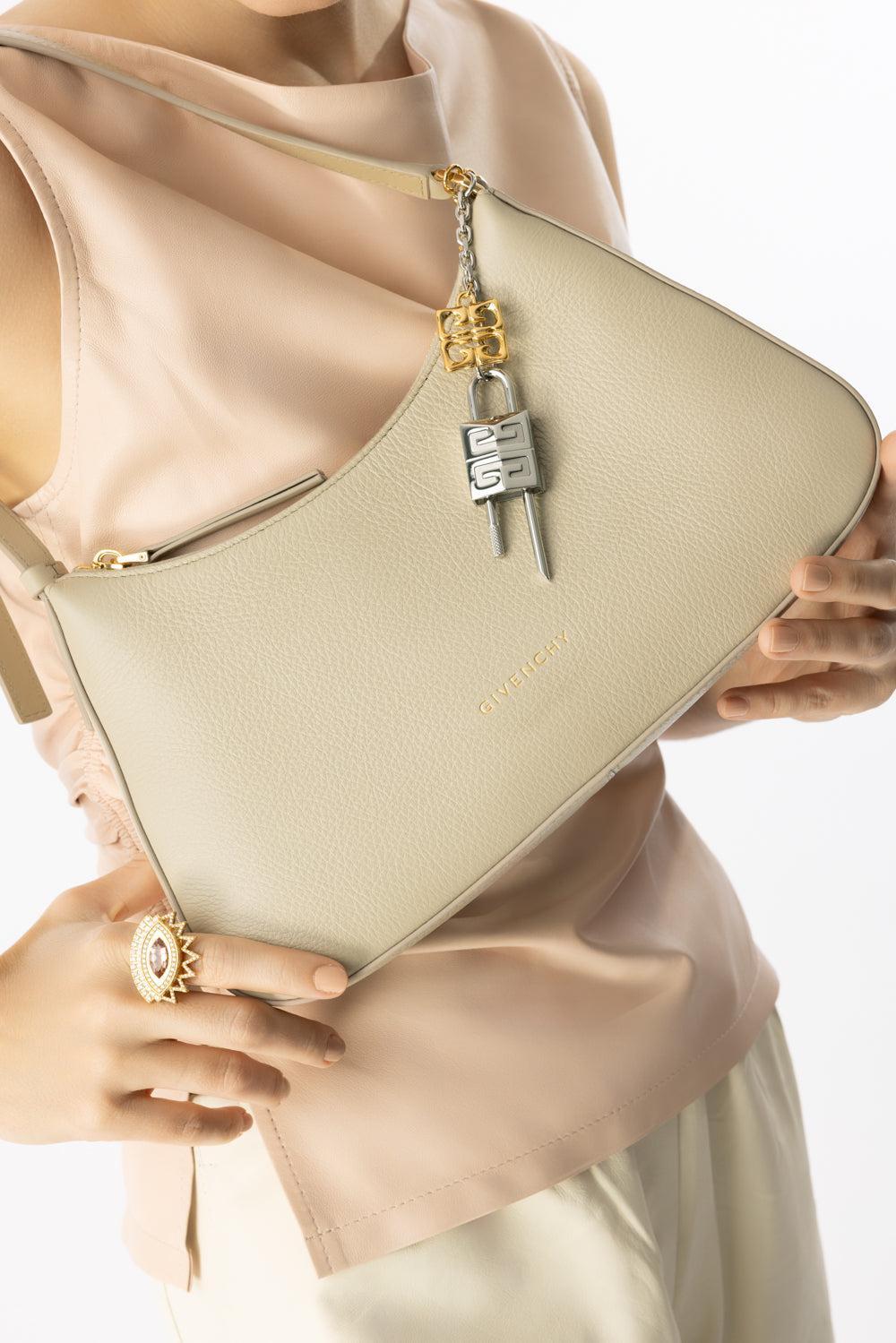 Small Lucky Lock Bag - Natural Beige-NAT BGE-O/S-HANDBAGSHOULDER-GIVENCHY