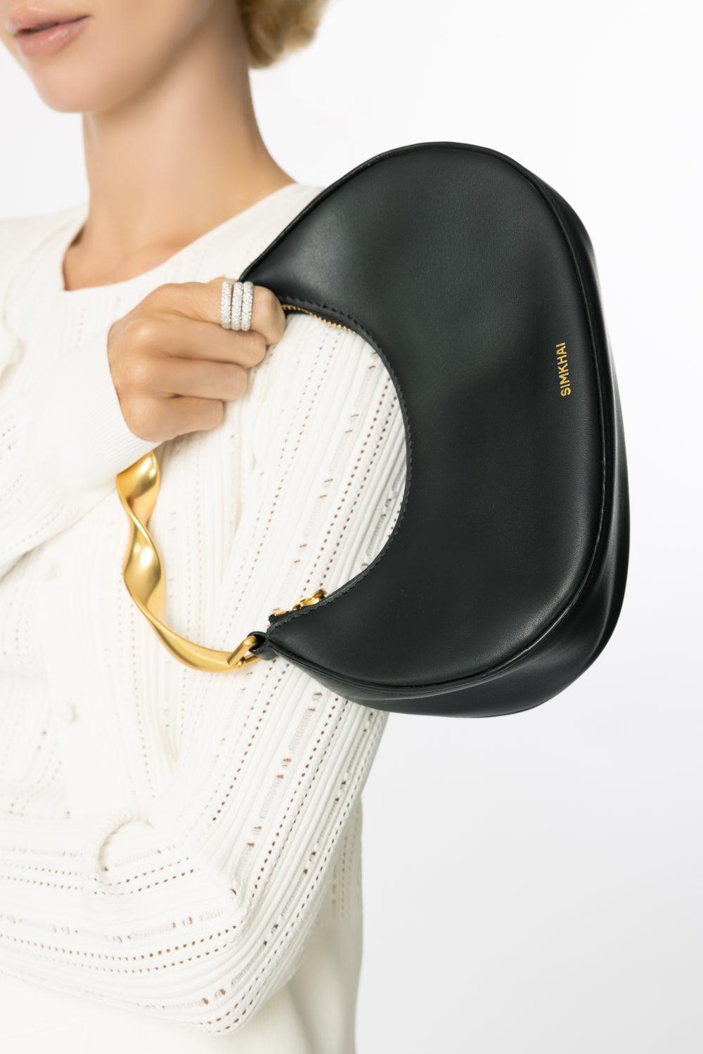 Nixi Hobo Bag - Black-BLACK-O/S-HANDBAGTOP HANDLE-SIMKHAI