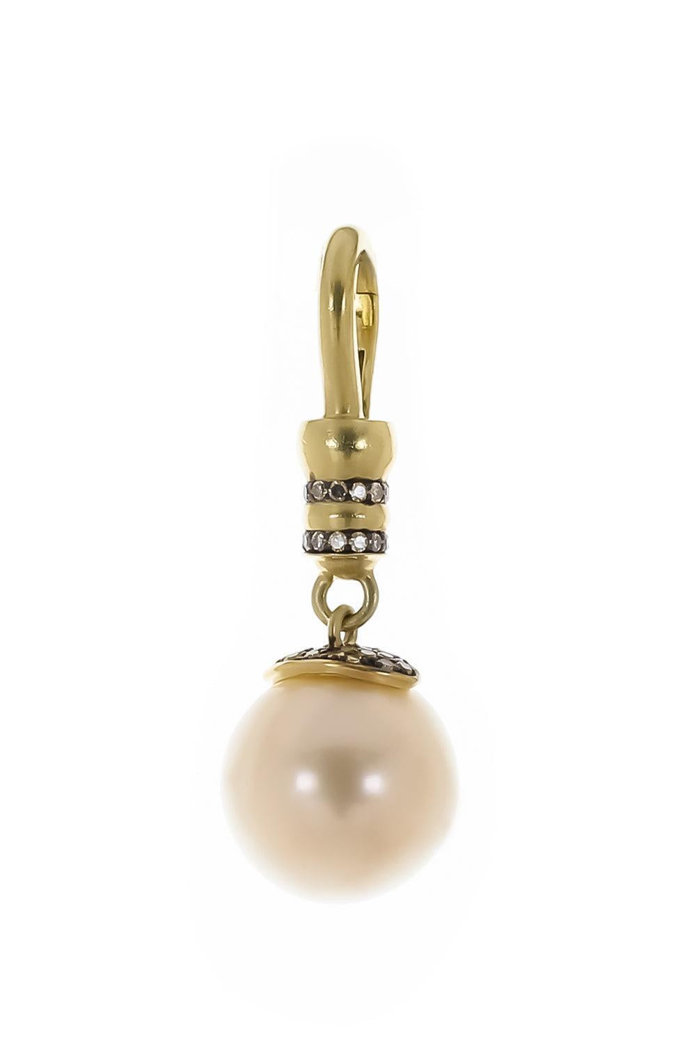 Diamond Pearl Pendant-YELLOW GOLD-JEWELRYFINE JEWELPENDANT-SYLVA & CIE