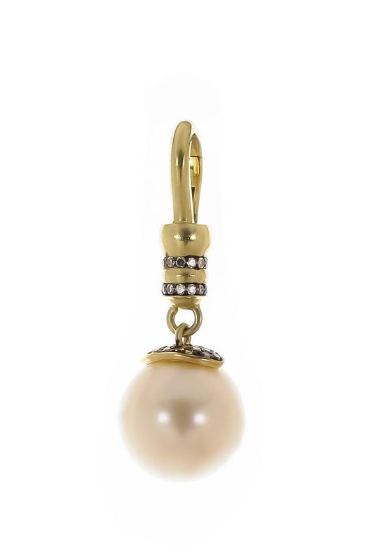 Diamond Pearl Pendant-YELLOW GOLD-JEWELRYFINE JEWELPENDANT-SYLVA & CIE