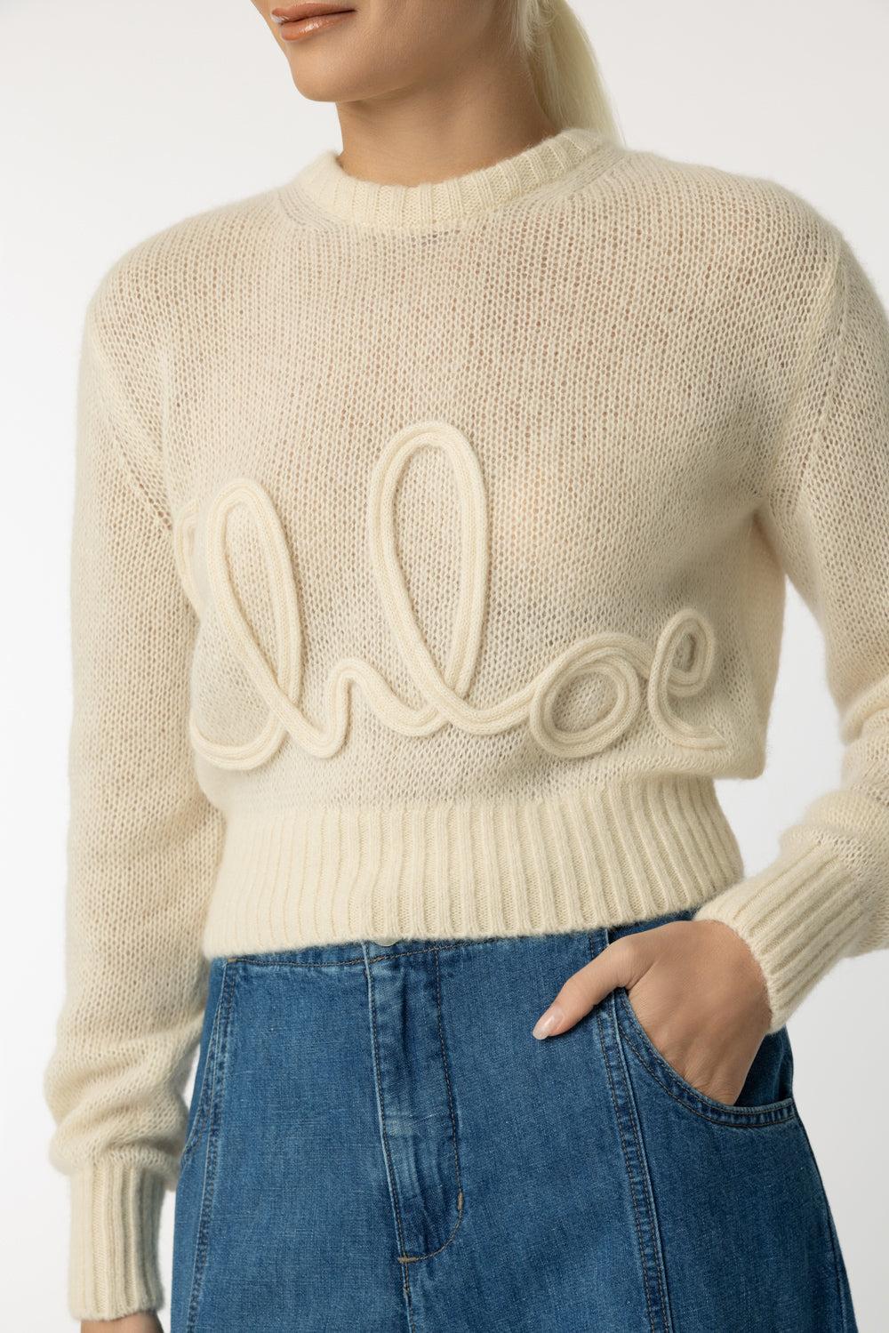 Logo Sweater-ICONMILK-XS-CLOTHINGTOPKNITS-CHLOÉ