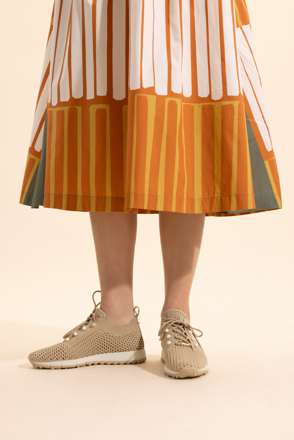 Veles Sneaker - Light Soft Gold