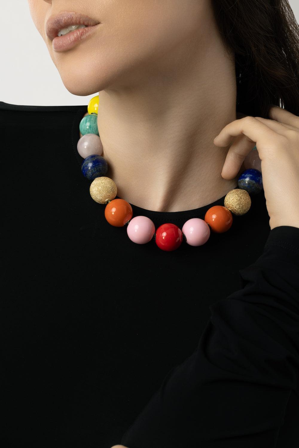 Noho Downtown Necklace-YELLOW GOLD-JEWELRYFINE JEWELNECKLACE O-CAROLINA BUCCI