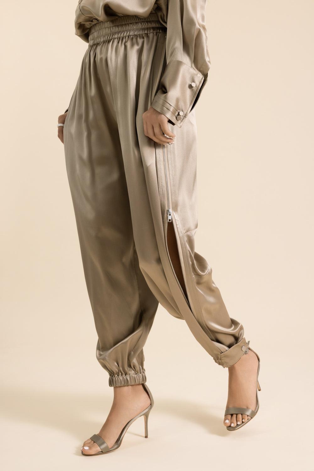 Articulated Vented Pant-BROWN-XS-CLOTHINGPANTCASUAL-CO COLLECTION