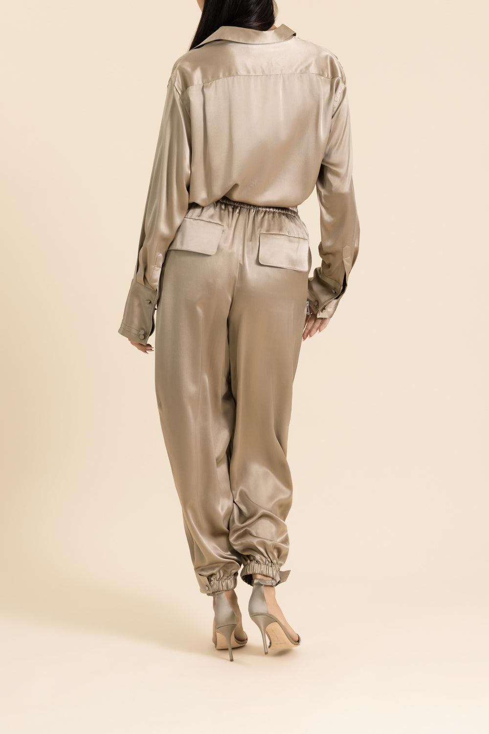 Articulated Vented Pant-BROWN-XS-CLOTHINGPANTCASUAL-CO COLLECTION