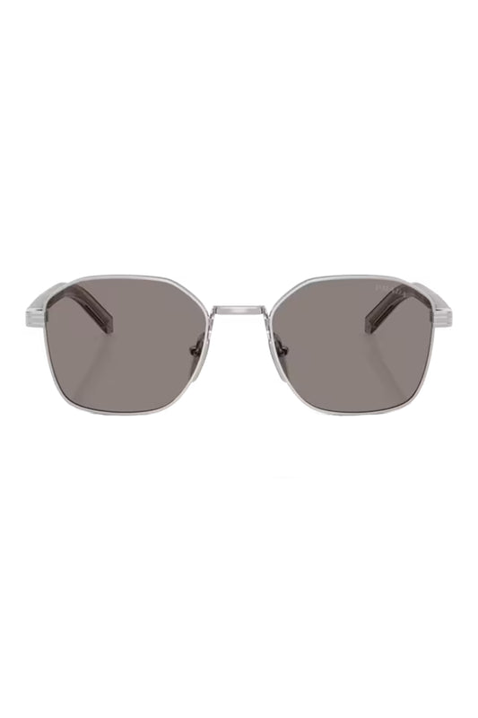 Square Sunglasses-SILVER-ACCESSORIESUNGLASSES-PRADA