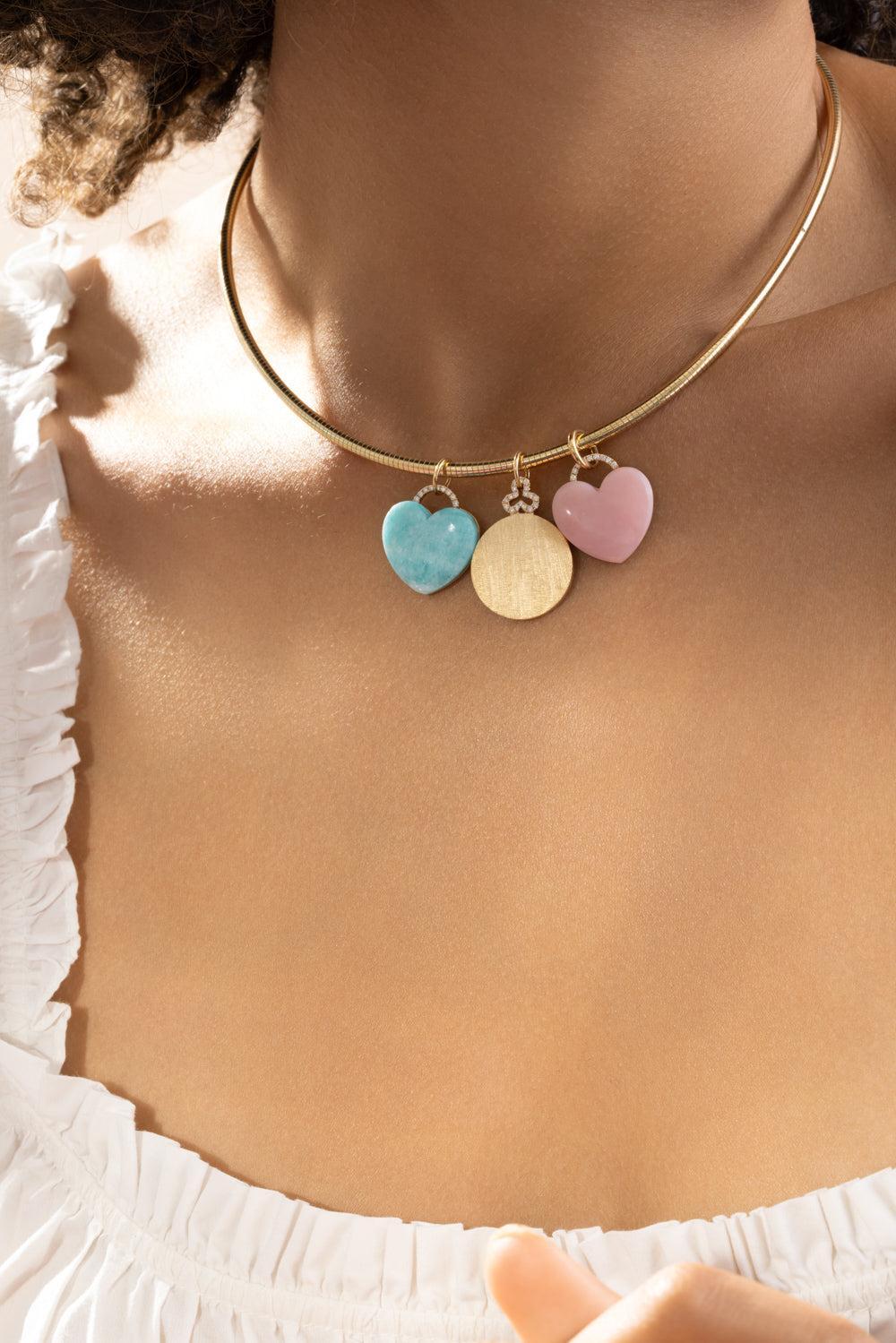 Devon Choker Necklace-YELLOW GOLD-JEWELRYFINE JEWELNECKLACE O-DEVON WOODHILL