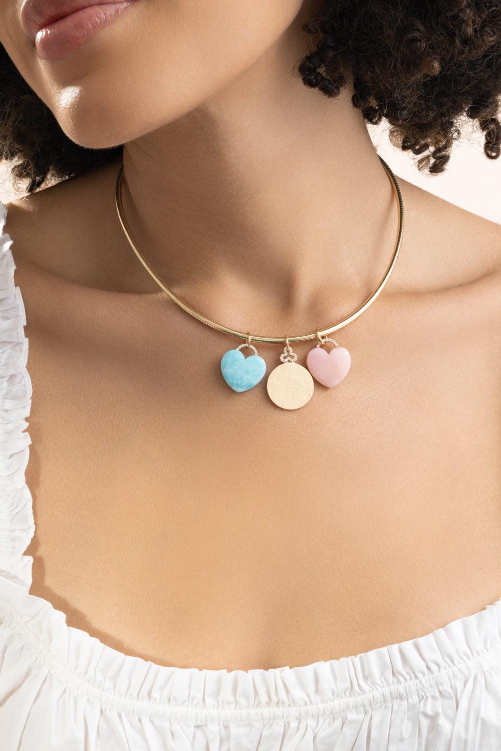 Devon Choker Necklace-YELLOW GOLD-JEWELRYFINE JEWELNECKLACE O-DEVON WOODHILL