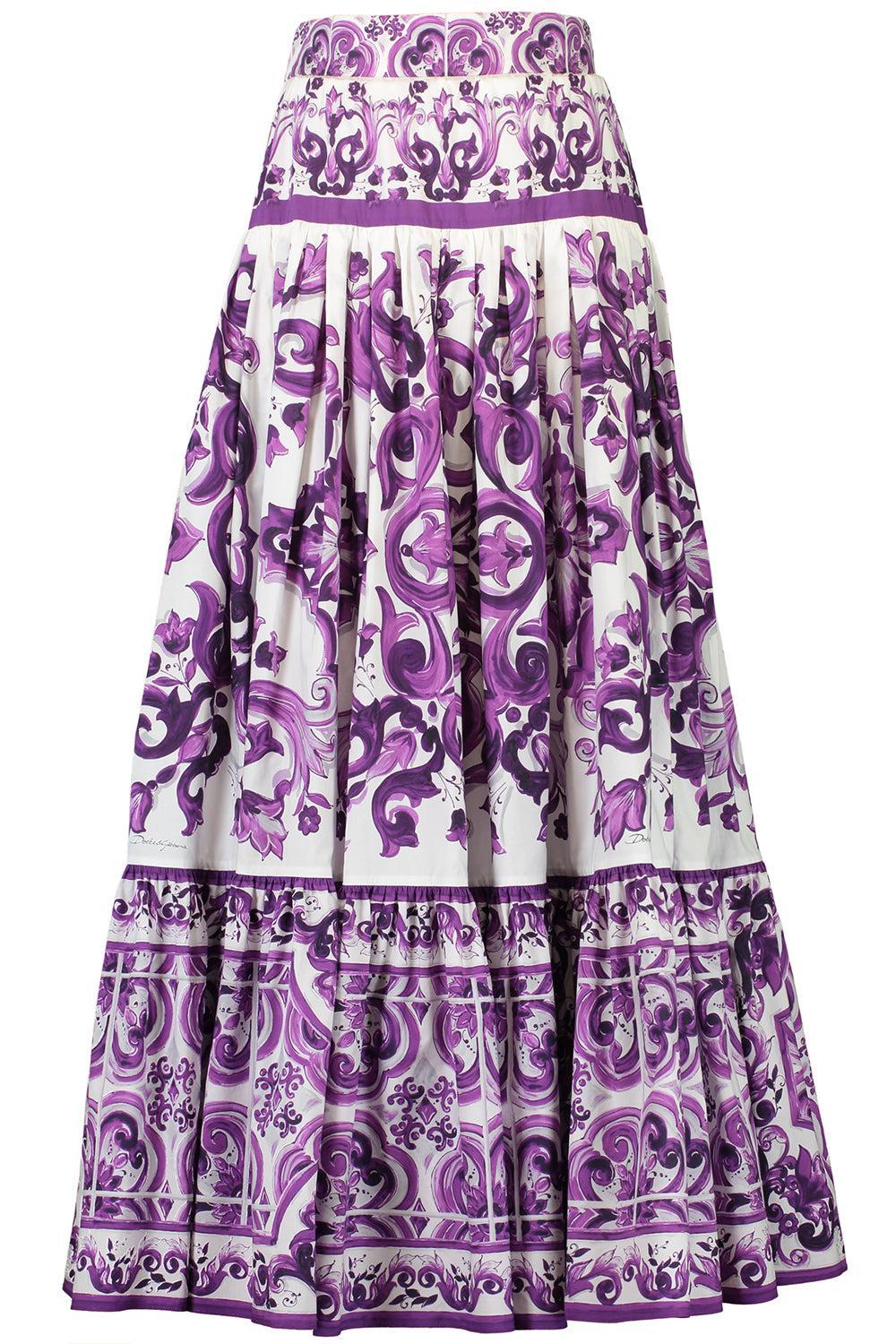 Maiolica Maxi Skirt