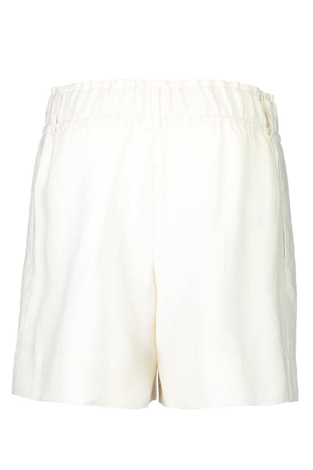 Drawstring Bermuda Short - Cream-CREAM-38-CLOTHINGPANTSHORT-ELEVENTY