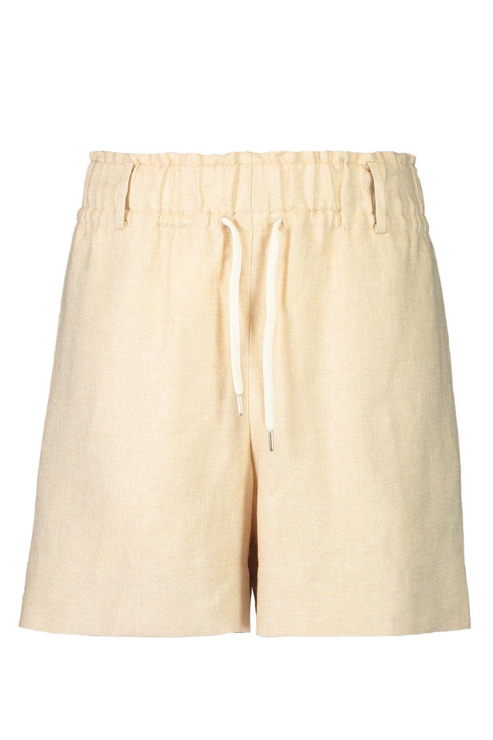 Drawstring Bermuda Short - Brown