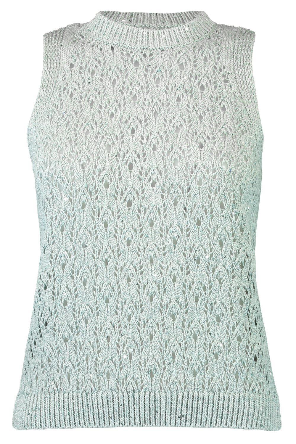 Sleeveless Knit Top