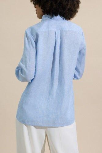 Werner Shirt - Sky Blue-BLUE-2-CLOTHINGTOPBLOUSE-MAX MARA