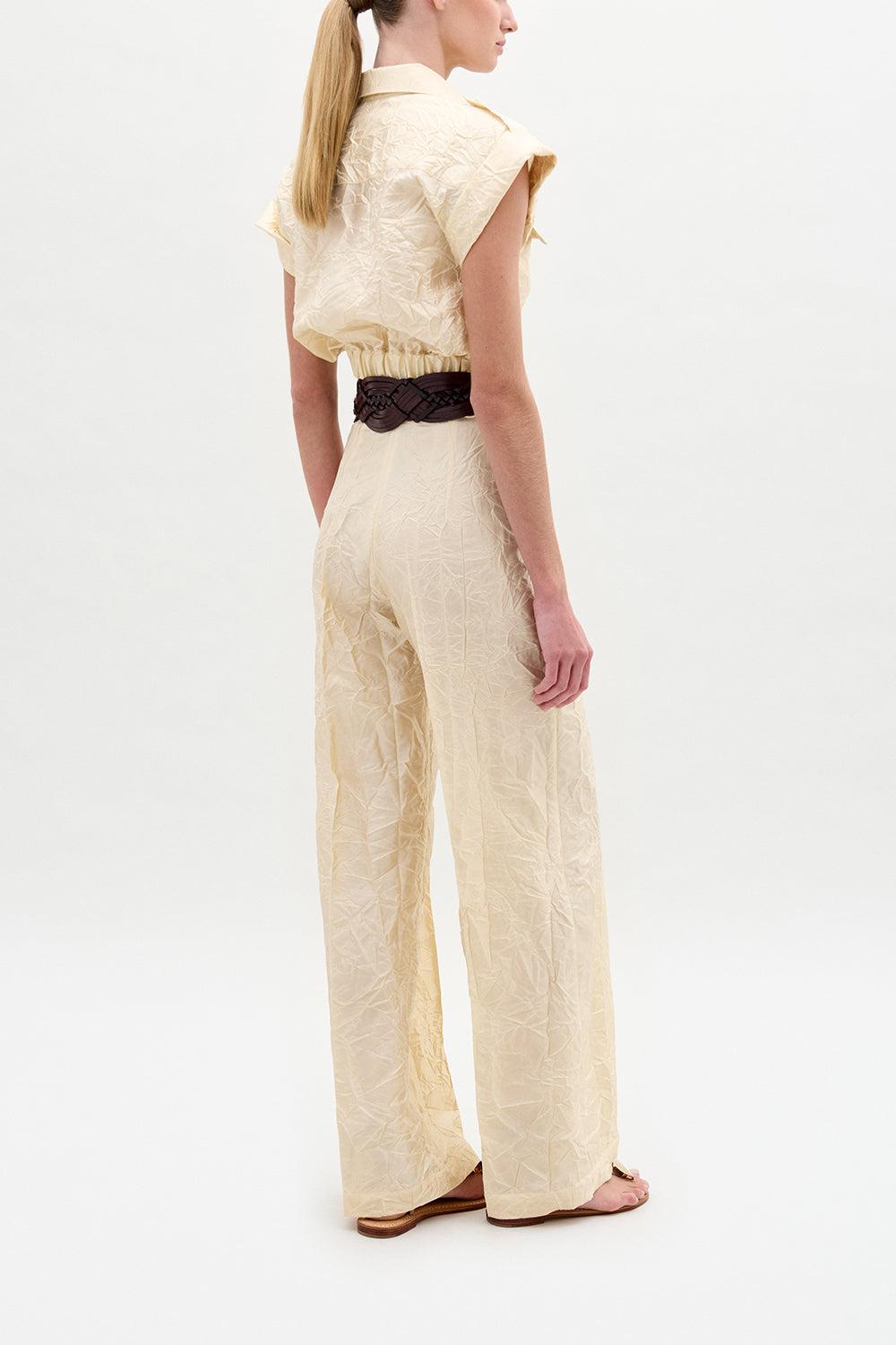 Bara Blouse-VANILLA-XS-CLOTHINGTOPBLOUSE-SILVIA TCHERASSI