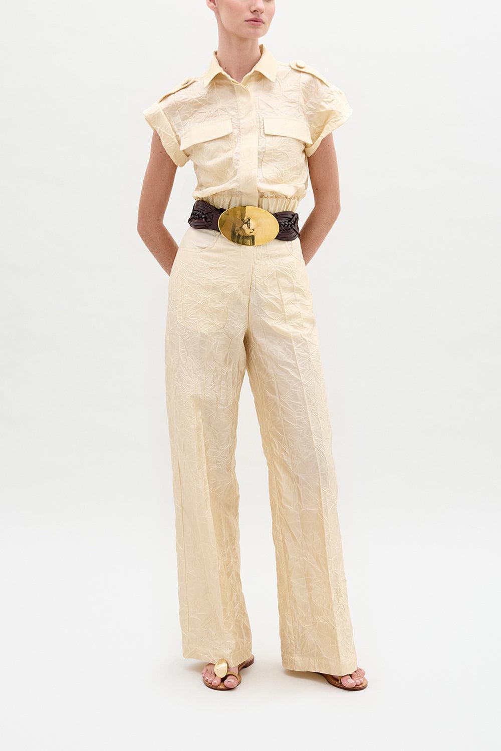 Bara Blouse-VANILLA-XS-CLOTHINGTOPBLOUSE-SILVIA TCHERASSI