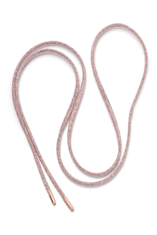 Long Forte Beads Cord - Heather Pink-ROSE GOLD-LONG-JEWELRYFINE JEWELNECKLACE O-CAROLINA BUCCI