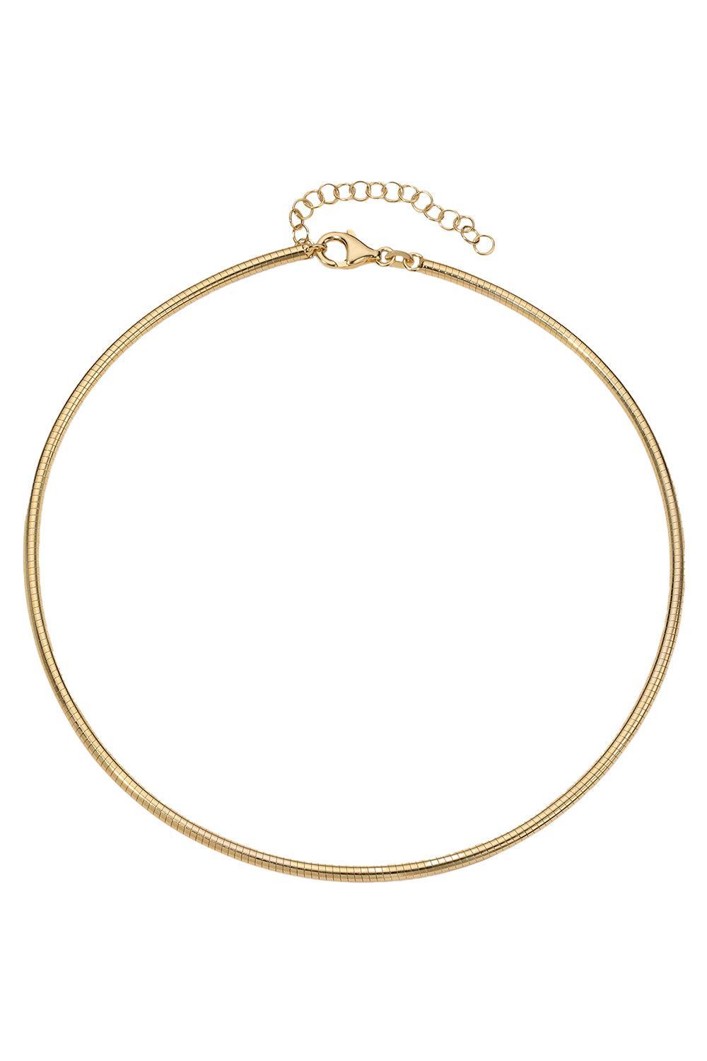 Devon Choker Necklace-YELLOW GOLD-JEWELRYFINE JEWELNECKLACE O-DEVON WOODHILL