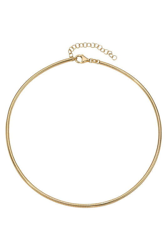 Devon Choker Necklace-YELLOW GOLD-JEWELRYFINE JEWELNECKLACE O-DEVON WOODHILL