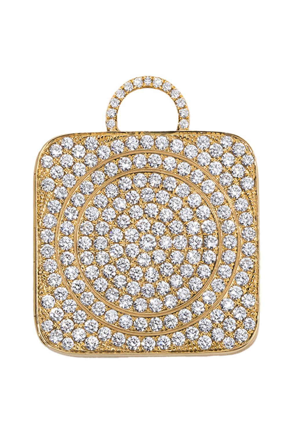 Diamond Bright Light Voyage Pendant-YELLOW GOLD-JEWELRYFINE JEWELPENDANT-DEVON WOODHILL