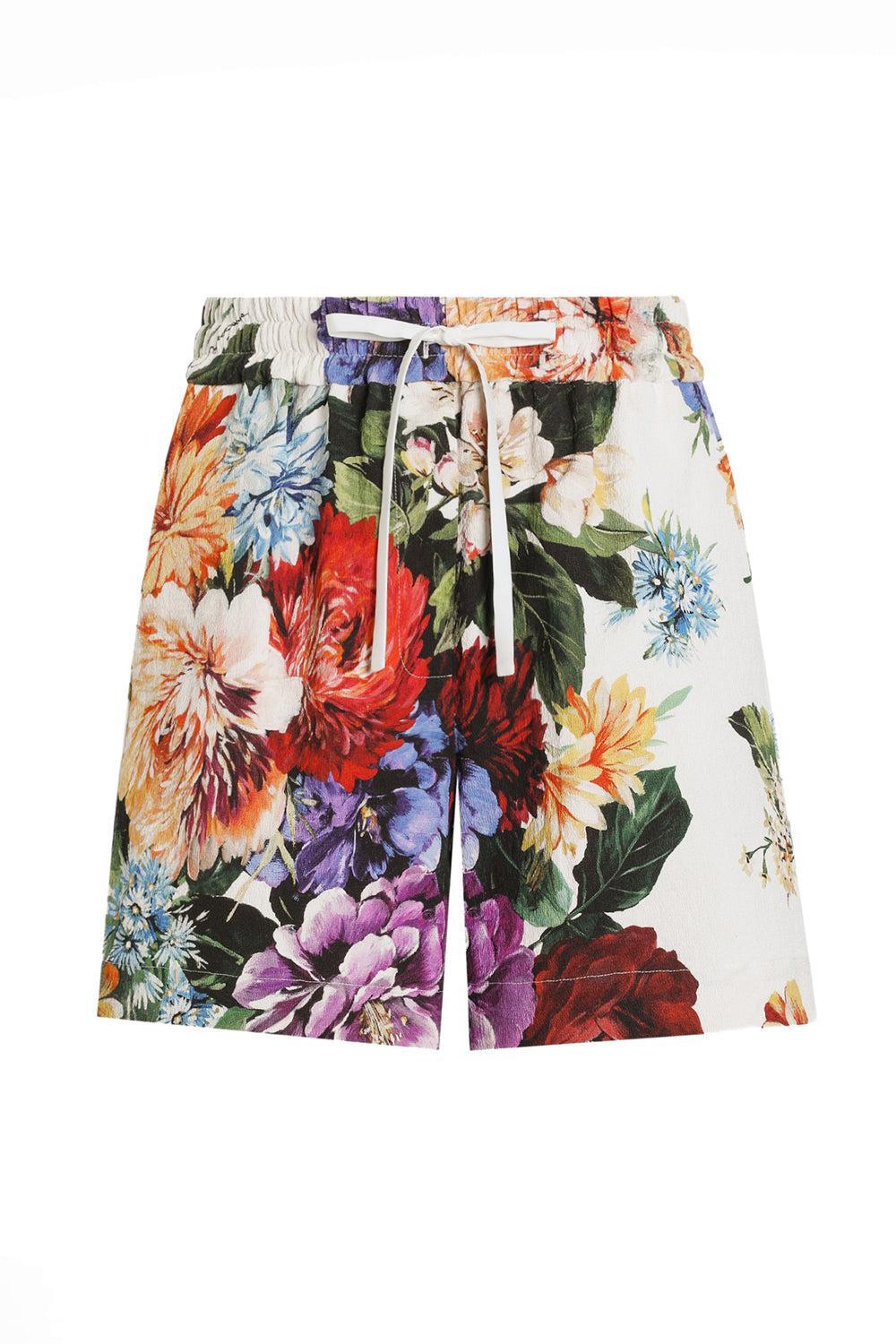 Drawstring Short-WHTFLWRS-40-CLOTHINGPANTSHORT-DOLCE & GABBANA