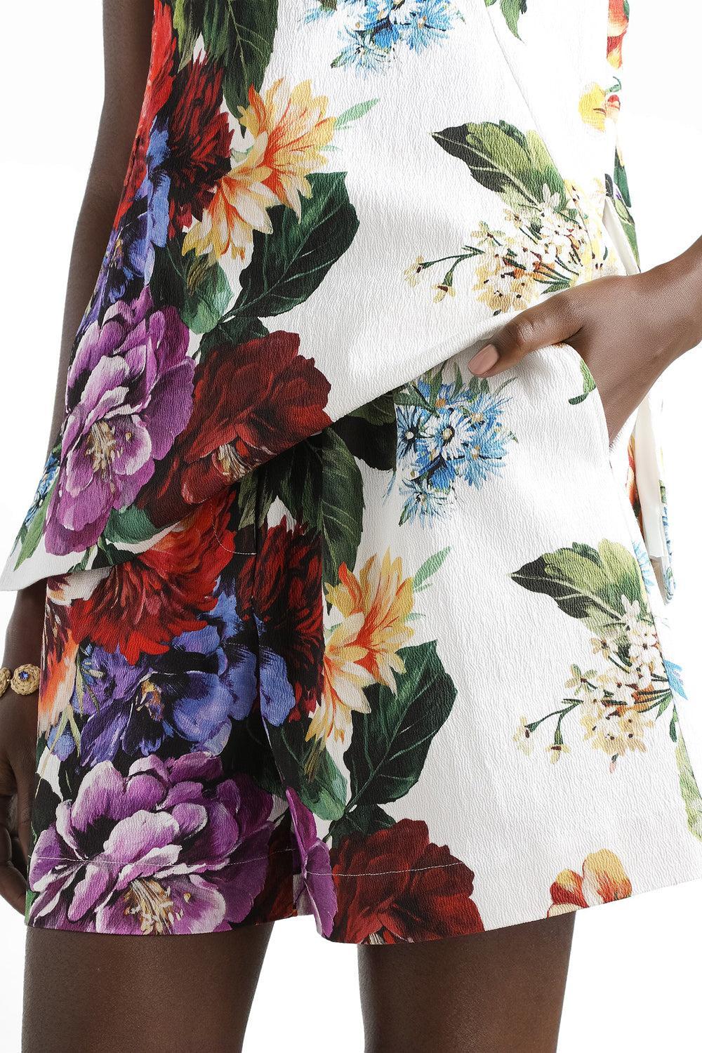 Drawstring Short-WHTFLWRS-40-CLOTHINGPANTSHORT-DOLCE & GABBANA