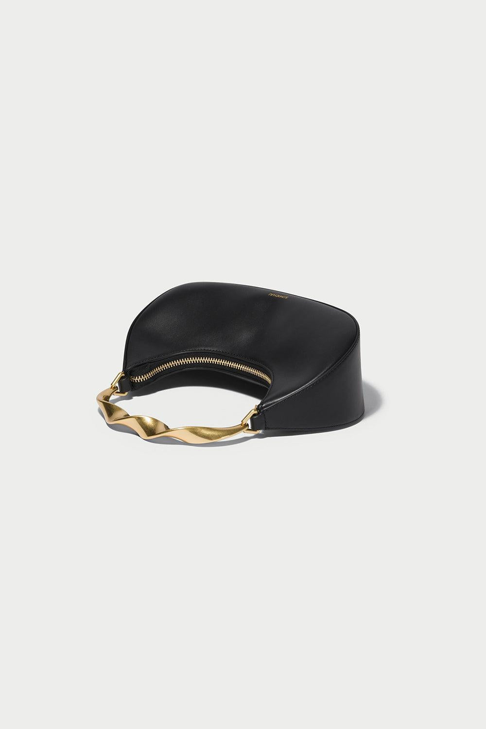 Nixi Hobo Bag - Black-BLACK-O/S-HANDBAGTOP HANDLE-SIMKHAI