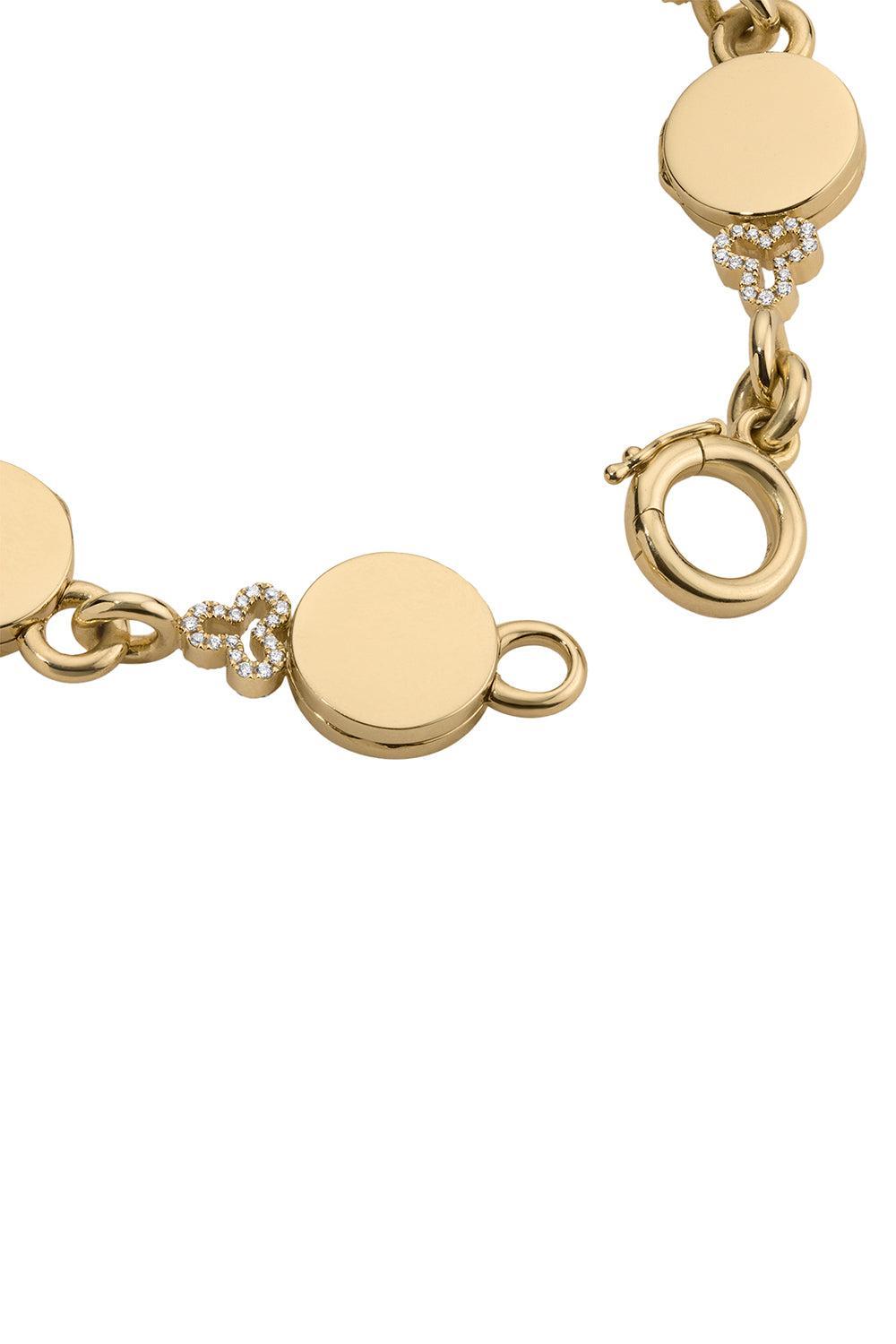 Locket Line Bracelet-YELLOW GOLD-JEWELRYFINE JEWELBRACELET O-DEVON WOODHILL