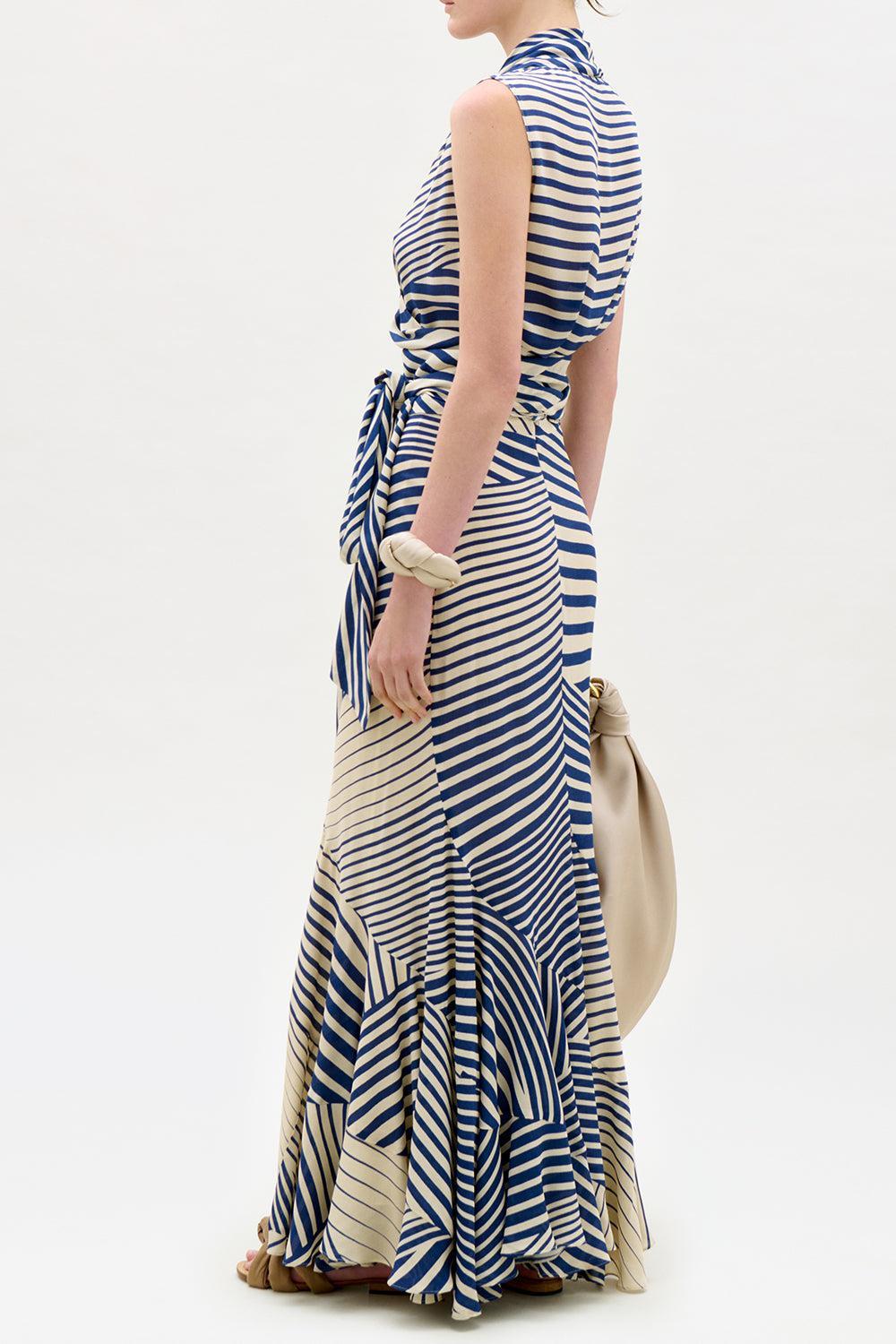 Joaquina Blouse-STRIPE-XS-CLOTHINGTOPBLOUSE-SILVIA TCHERASSI