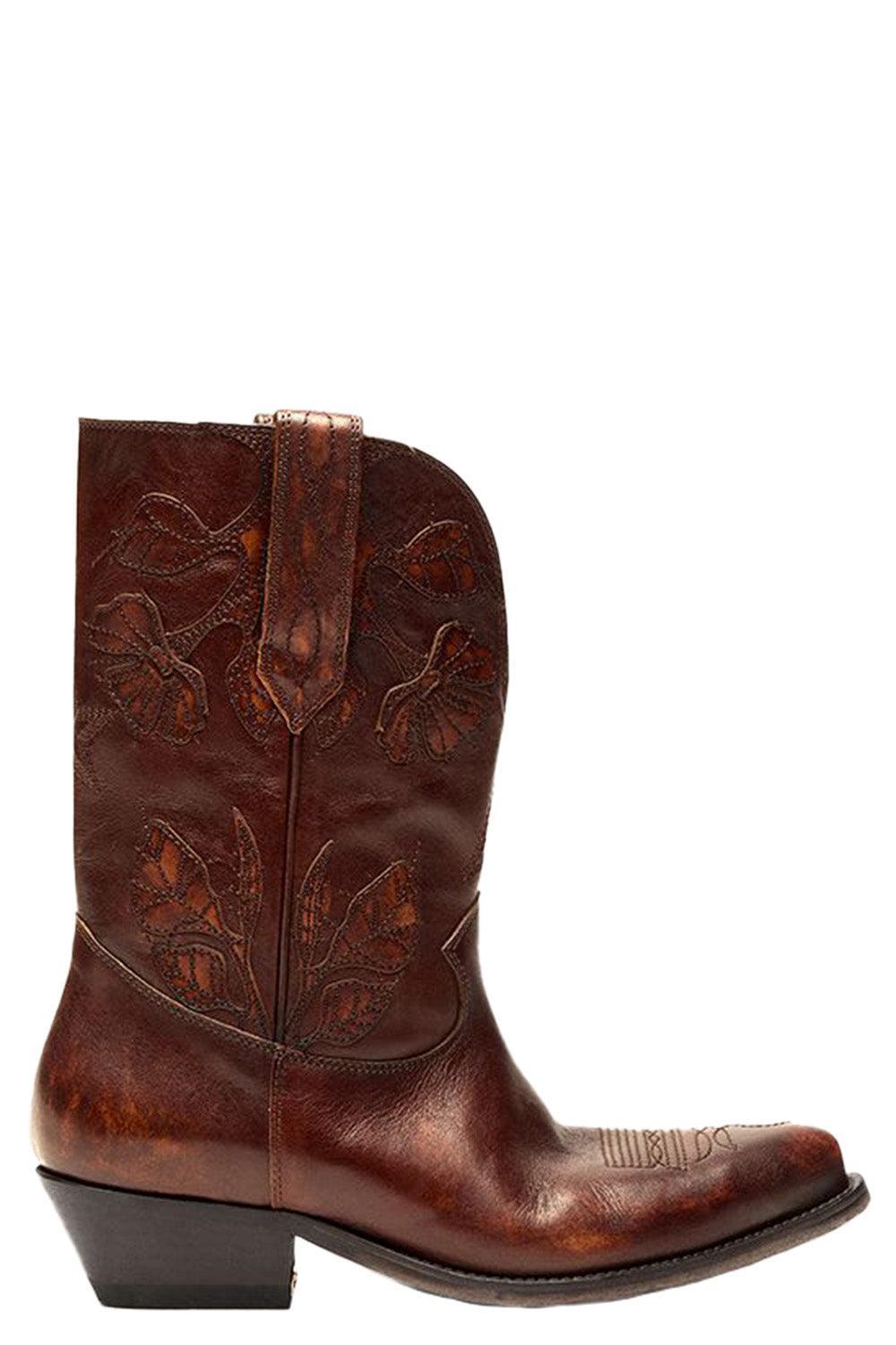 Wish Star Low Boot-BROWN-37-SHOEBOOT-GOLDEN GOOSE