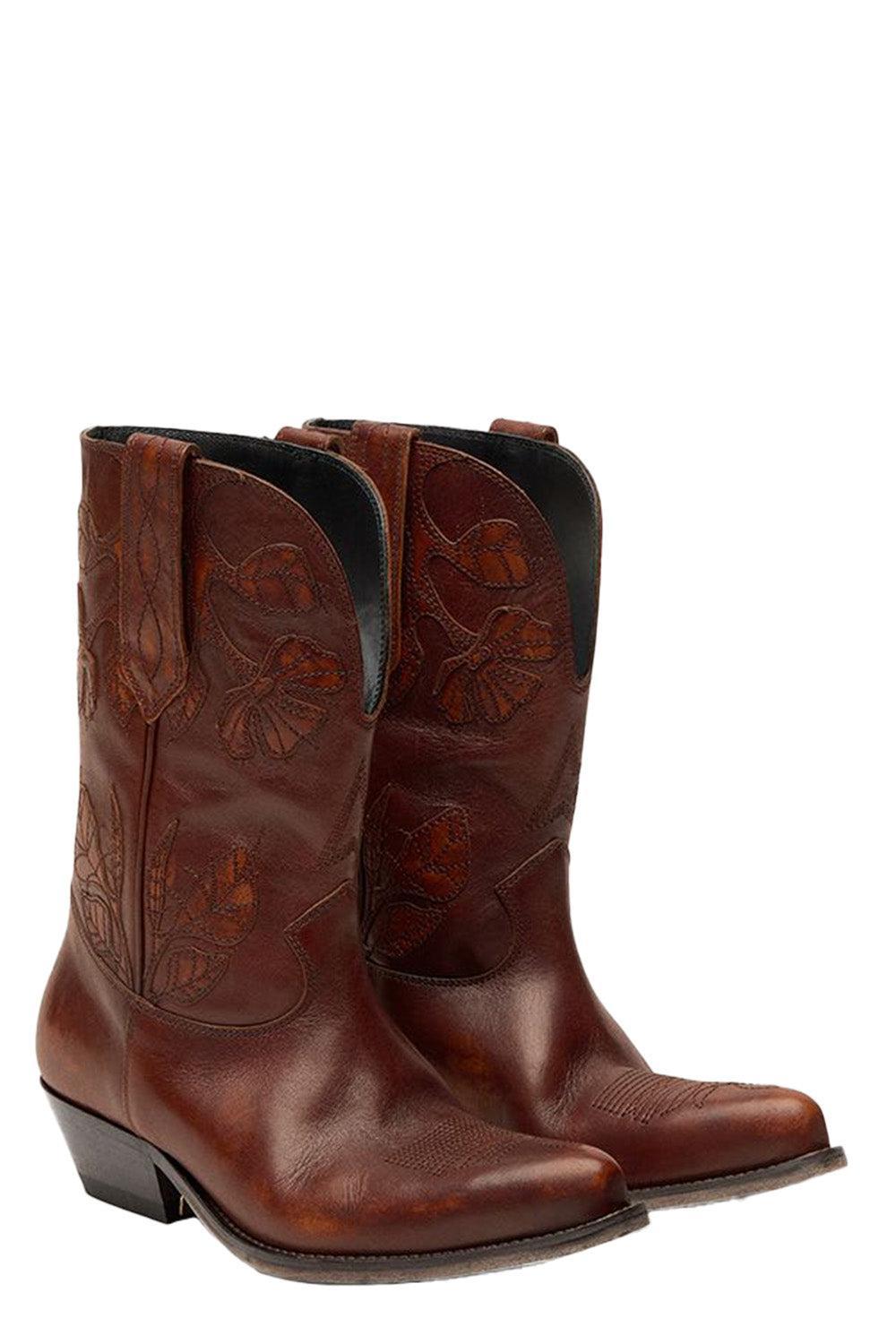 Wish Star Low Boot-BROWN-37-SHOEBOOT-GOLDEN GOOSE