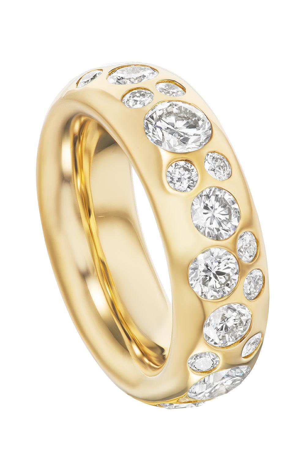 Diamond Mega Stone Gauge Ring-YELLOW GOLD-6.25-JEWELRYFINE JEWELRING-UNIFORM OBJECT
