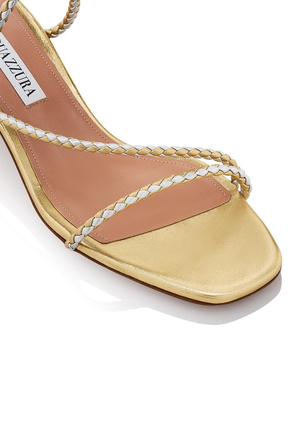 Luca Sandal 35-GOLD-36-SHOESANDAL-AQUAZZURA