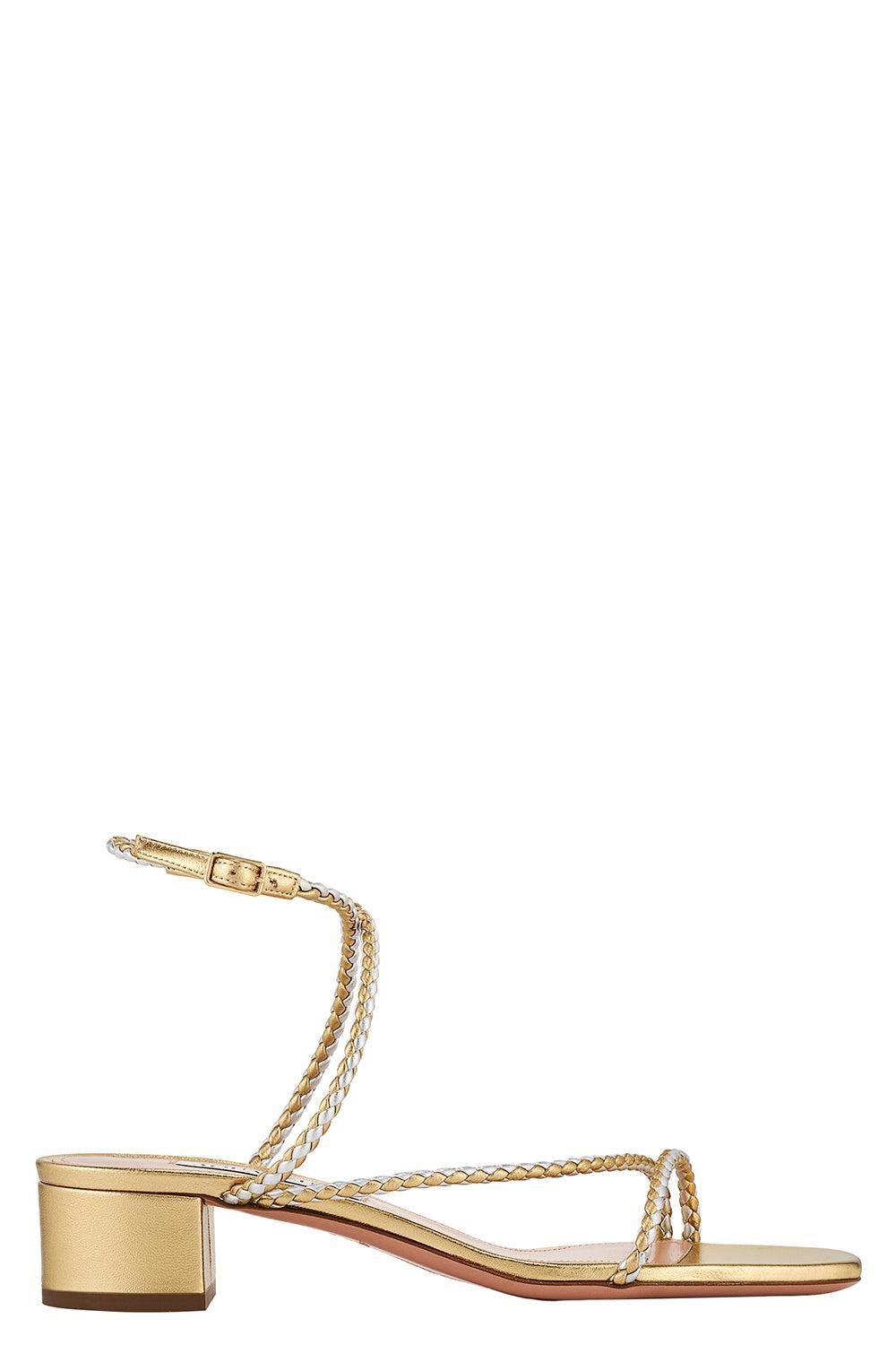 Luca Sandal 35-GOLD-36-SHOESANDAL-AQUAZZURA