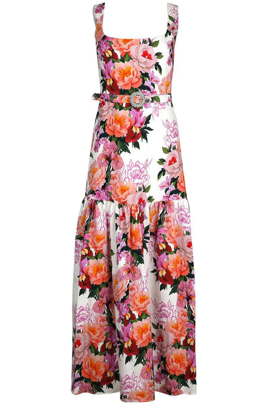 Biba Dress - Peony Drip-FLORAL-2-CLOTHINGDRESSCASUAL-BORGO DE NOR