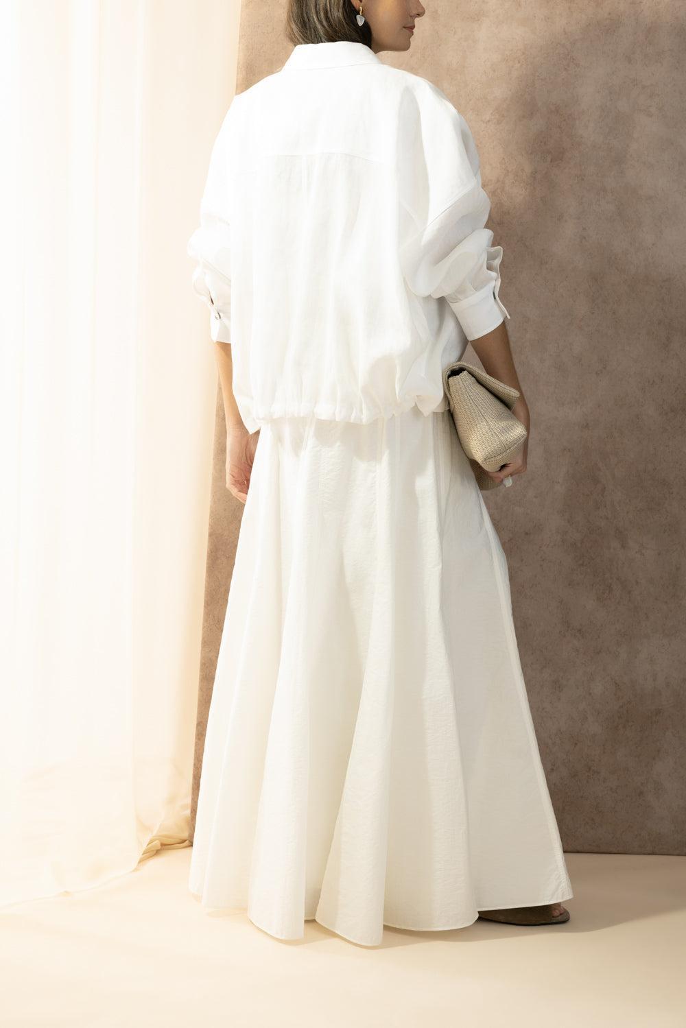 Patch Pocket Structure Shacket-WHITE-XS-CLOTHINGTOPBLOUSE-BRUNELLO CUCINELLI