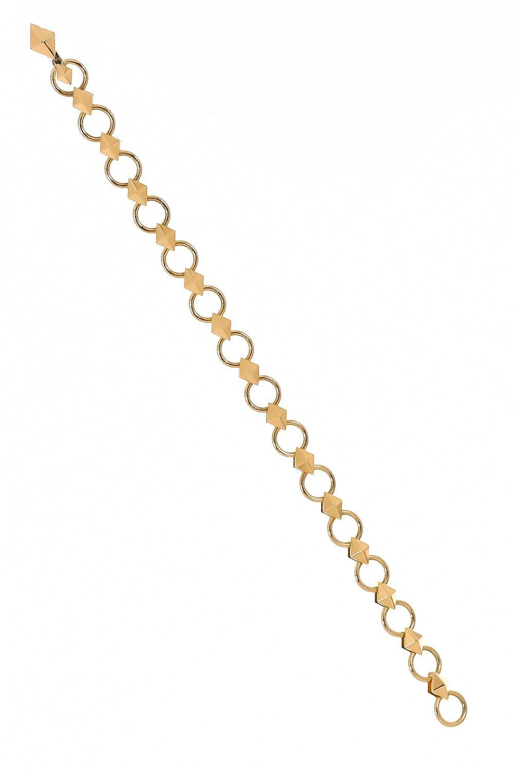 Python Link Bracelet-YELLOW GOLD-7-JEWELRYFINE JEWELBRACELET O-CADAR