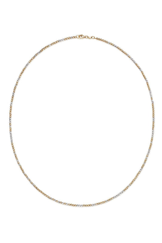 Discoball Necklace - Yellow White Gold-YELLOW GOLD-90-JEWELRYFINE JEWELNECKLACE O-CAROLINA BUCCI
